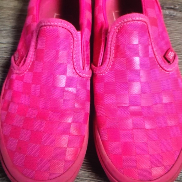 Vans Other - Classic checkered slip-on girls shoes
